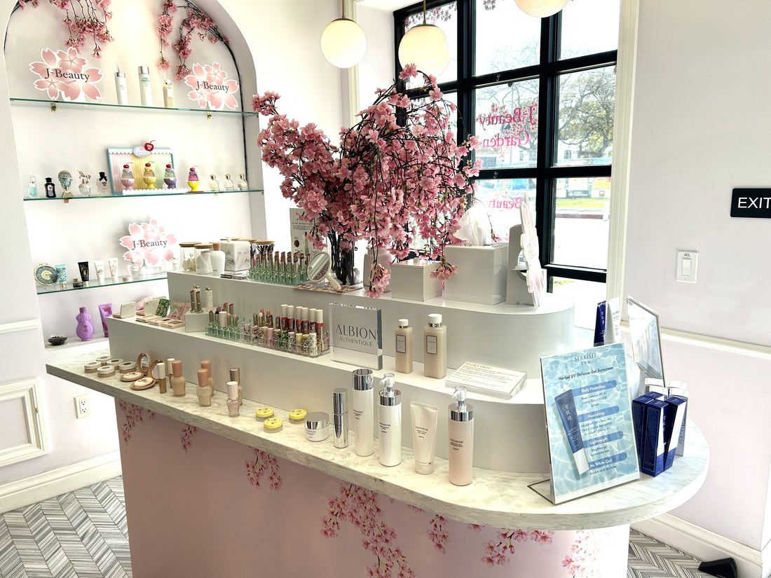 Blossoming Through the Art of Skincare: ALBION Garden’s Sakura Display