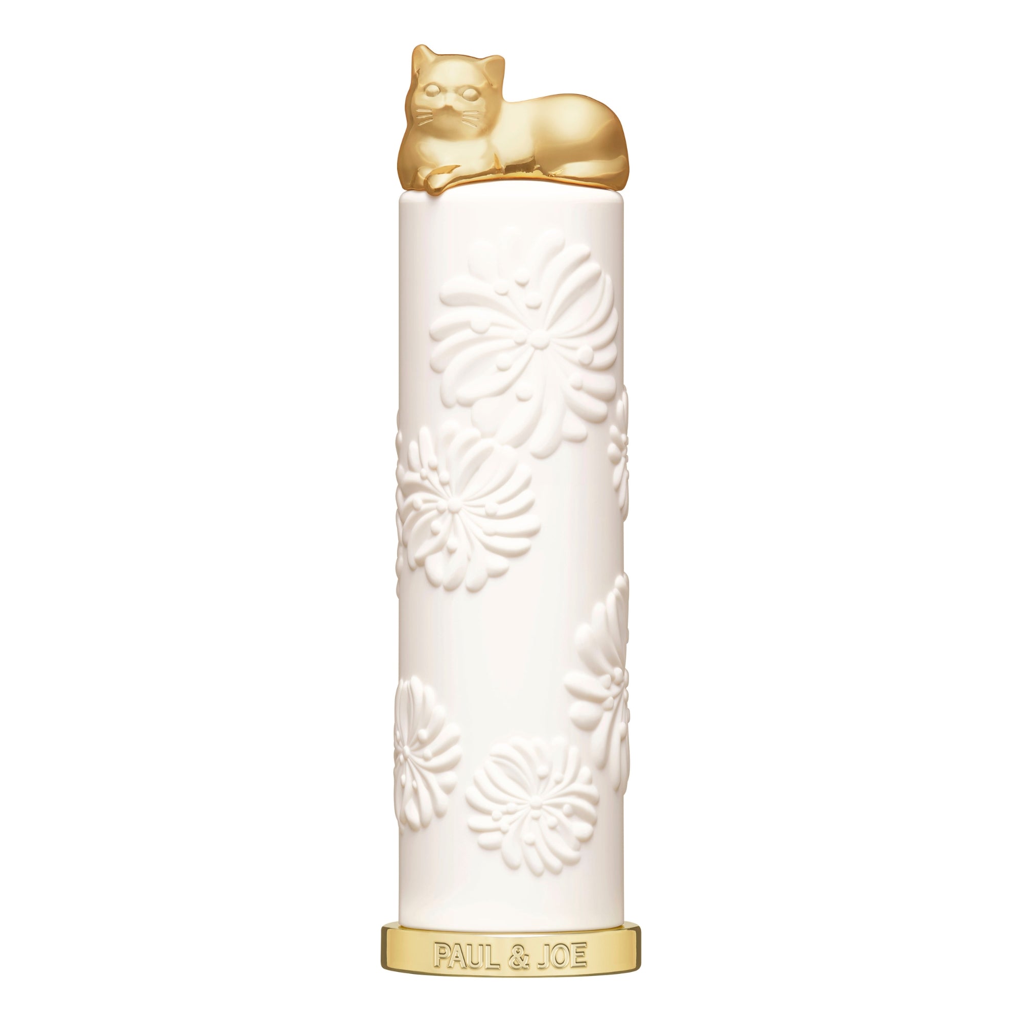 Lipstick Case Limited R White with Gold Cat (Case only)