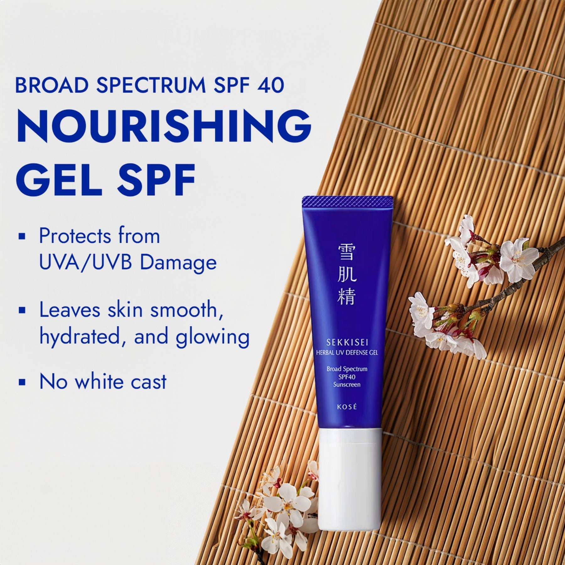 Herbal UV Defense Gel Broad Spectrum SPF 40 Sunscreen