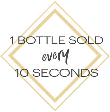 one bottle sold every 10 seconds